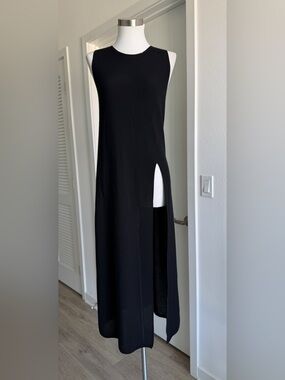the row pleated dress The Row - Abinhav Dress in Wool - Black